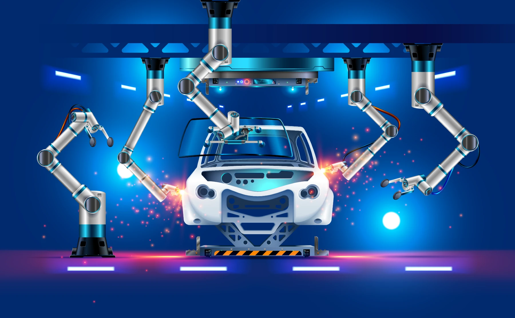 自動車製造工程